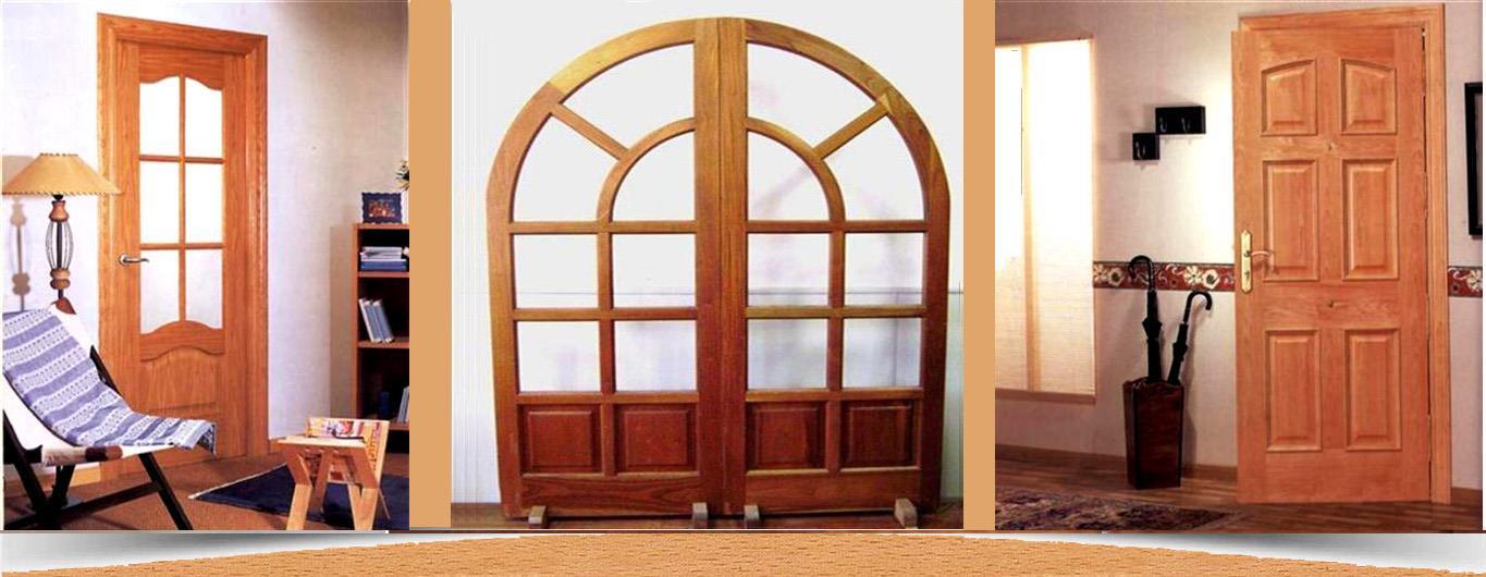 puertas madera interior en onda